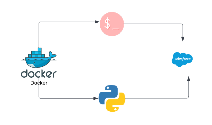 SFDX CLI and python inside docker